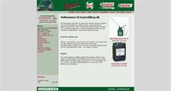 Desktop Screenshot of castrolshop.dk